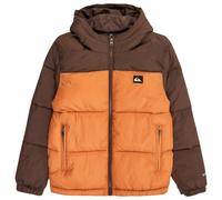 Quiksilver - Kid's Cold Days Jacket - Winter jacket size XL - 16 Years, orange/brown