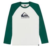 Quiksilver - Kid's EV Omni Logo Raglan L/S - Longsleeve size M - 12 Years, white
