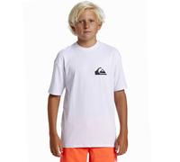 Quiksilver Kids Everyday Short Sleeve UPF 50 Rash Vest - White - 8 Yrs