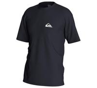 Quiksilver - Kid's Everyday Surf Tee S/S - Lycra size 8 Years, black/blue