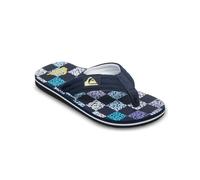 Quiksilver Kids Molokai Layback Flip Flops - Spirit Camo Blue - 11K