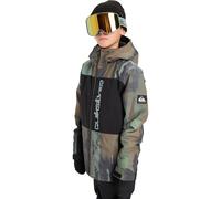 Quiksilver Snow Jacket Side HIT Block Jacket Boy's Green 16