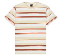 Quiksilver Lekoni Stripe Short Sleeve T-shirt White M Men