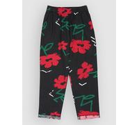 Quiksilver Lomas Woven Hemp Pants black street floral 64 M