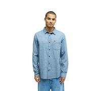 Quiksilver Long Sleeve Shirt Motherfly Heather Mens Black