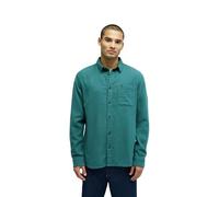 Quiksilver Long Sleeve Shirt Motherfly Solid LS Shirt Mens Green