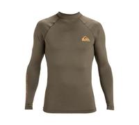 Quiksilver Long Sleeve UPF 50 Surf T-Shirt EVERYDAY UPF50 LS Men Brown XXL