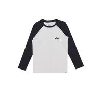 Quiksilver Long Sleeved T-Shirt COMP Logo Raglan LS YTH Youth Black 10