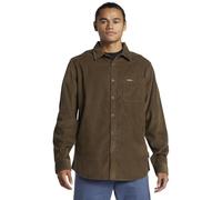 Quiksilver Long Sleeved top Smoke Trail Cord Men Brown S
