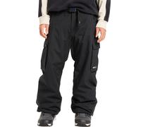 Quiksilver - Loose-fitting snowboard Pants - Snow Down Cargo Pant True Black for Men - Size L Black L