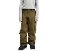 Quiksilver - Loose-fitting snowboard pants - Snow Down Cargo Youth Pant Grape Leaf - Kid Size 10 y - Khaki Khaki 10 y