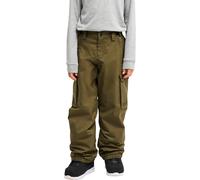 Quiksilver - Loose-fitting snowboard pants - Snow Down Cargo Youth Pant Grape Leaf - Kid Size 12y - Khaki Khaki 12y