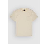 Quiksilver Lopaz Striped Short Sleeve T-shirt Beige XS Men