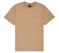 Quiksilver - Lopaz Striped S/S Pocket - T-shirt size L, sand