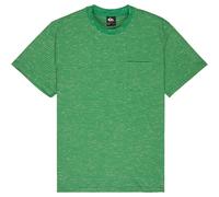 Quiksilver Lopaz Striped Short Sleeve T-shirt Green XL Man