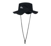 Quiksilver male BushMaster Pure Cotton Panama Hat - S-M - Black, Black