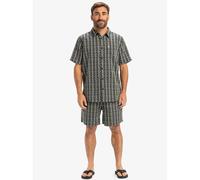Quiksilver male Taxer 18" Pure Cotton Chino Shorts - M - White/Black, White/Black