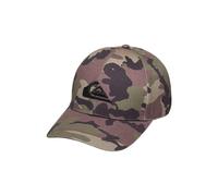 QUIKSILVER MENS BASEBALL CAP.NEW DECADES CAMOFLAGE ADJUSTABLE SNAPBACK HAT S26