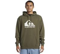 Quiksilver Mens Big Logo Hoodie Pullover Sweater, Grape Leaf, XXL EU