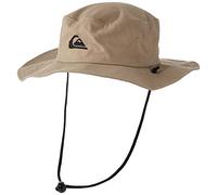 Quiksilver Men's Bushmaster Protection Floppy Visor Bucket Sun Hat, Khaki, S-M UK