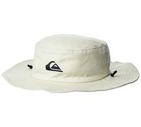Quiksilver Men's Bushmaster Sun Protection Floppy Visor Bucket Hat, Oyster Gray, S-M