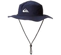 Quiksilver Men's Bushmaster Sun Protection Floppy Visor Bucket Hat, Parisian Night, Large-X-Large