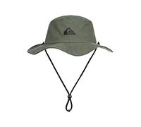 Quiksilver Men's Bushmaster Sun Protection Floppy Visor Bucket Hat, Thyme, S-M