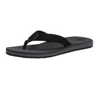 Quiksilver mens carver Suede 3 Point Flip Flop Athletic Sandal grey 1