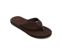 Quiksilver Men's Carver Suede Plus Sandal, Brown 1, 6.5 UK