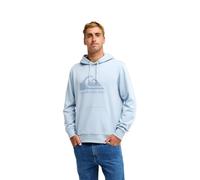 Hooded Sweatshirt Quiksilver Comp Logo Bleu 2XL