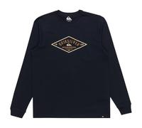 Quiksilver Men's Diamond Logo Long Sleeve T Shirt Top Navy Blazer