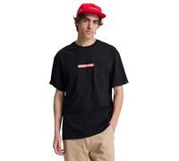 Quiksilver Men's DNA Clicker Tee T Shirt Top Black Size Large