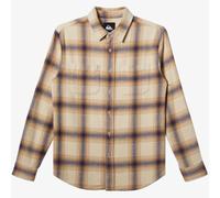 Quiksilver Mens DNA Flannel Shirt Long Sleeve Button Up Cotton Classic Collar