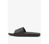 Quiksilver Mens Dockyard Sliders - Black, Black, Size 12, Men Black