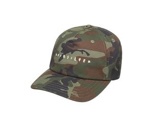 Quiksilver Mens Drifter Canvas Cap, CAMO Print Crucial Battle