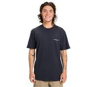 Quiksilver Men's Ev Desert Waves Backprint Short Sleeved T Shirt Top Dark Navy
