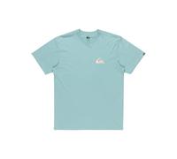 Quiksilver Mens Ev Mini Logo T-Shirt, Aquifer, S EU