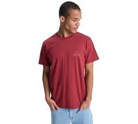 Quiksilver Mens Ev Mini Logo T-Shirt, Burnt Russet, S EU