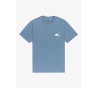 QUIKSILVER - Mens EV Mini Logo T-Shirt - China Blue - Short Sleeve Tee