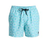 Quiksilver Men's Everyday Printed Volley 15 Board Shorts, Aqua Ocean Mayhem, L