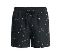 Quiksilver Men's Everyday Printed Volley 15 Board Shorts, Black Fallen Blossom, XL