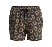 Quiksilver Men's Everyday Printed Volley 15 Board Shorts, Black Ocean Mayhem, M
