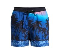 Quiksilver - Everyday Printed Volley 15'' - Swim brief size M, blue