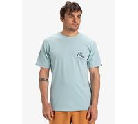 Quiksilver Mens Evo Original Bs Short Sleeve Tee, Blue, Size S, Men Blue
