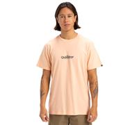 Quiksilver Mens Fineline T-Shirt, Peach Parfait, XS UK