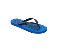 Quiksilver Men's Java Wordmark Youth Sandal, Black/Blue/Black, 11 UK Child