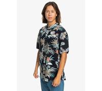 Quiksilver Mens Lemnas SS Floral Casual Beach Summer Short Sleeve Shirt