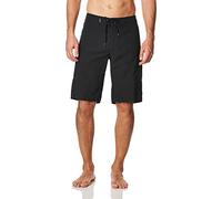Quiksilver Men's Manic 22 Inch Length Cargo Pocket Boardshort Swim Trunk Board Shorts, Black, 48