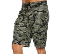 Quiksilver Men's Manic Camo 22 Boardshort, Forest Night, 33