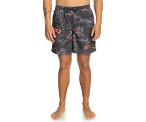 Quiksilver Men's Men's Longboard Volley Elastic Waist Boarshort Swim Trunk Board Shorts